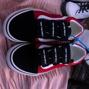 Vans Blue and White Sneakers